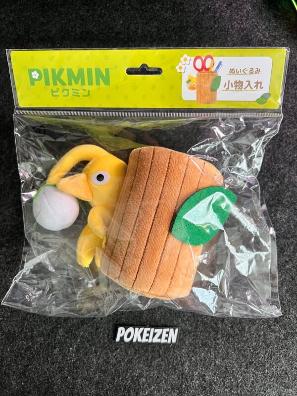 Soporte para accesorios Pikmin amarillo