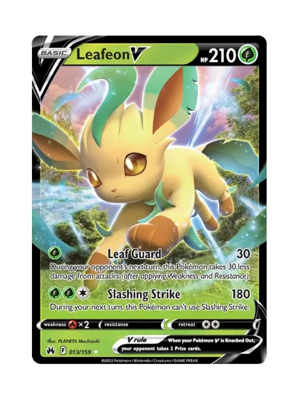 Leafeon V (CRZ 013) ING