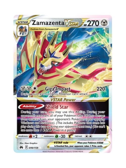 Zamazenta VSTAR (CRZ 099) ING