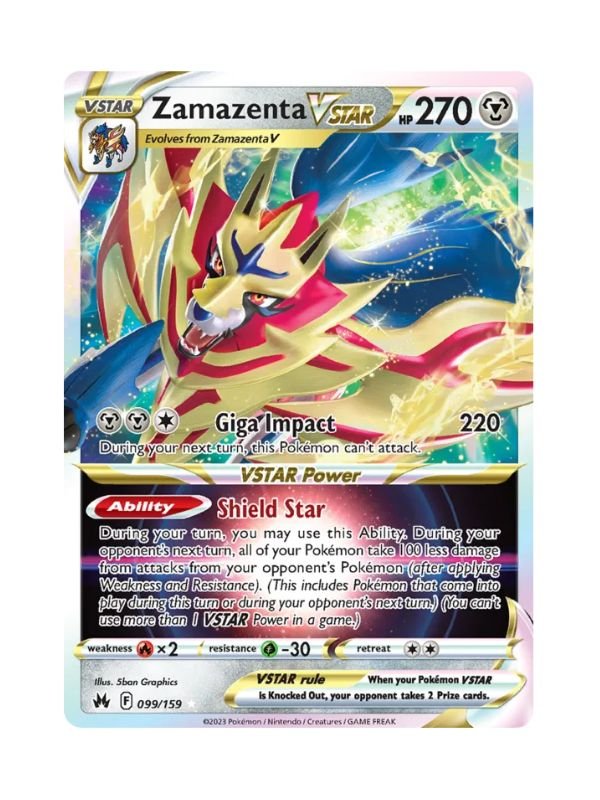 Zamazenta VSTAR (CRZ 099) ING