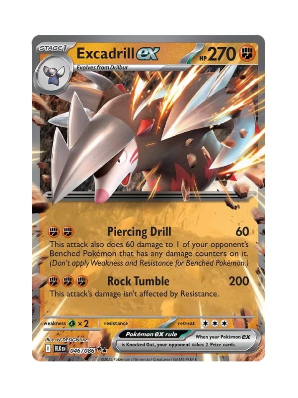 Excadrill ex (BLK 046) ING