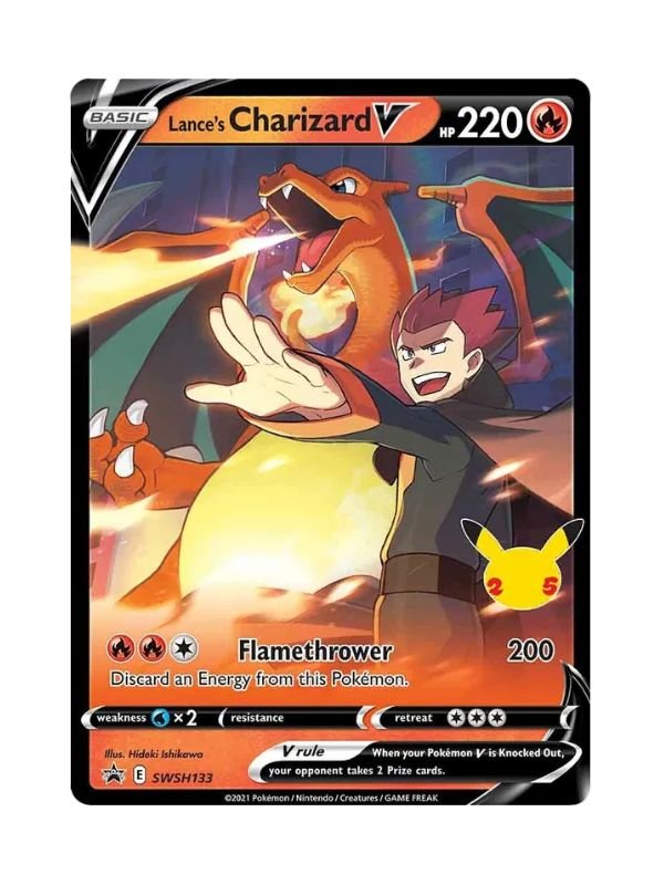 Lance's Charizard V (SWSH 133) ING