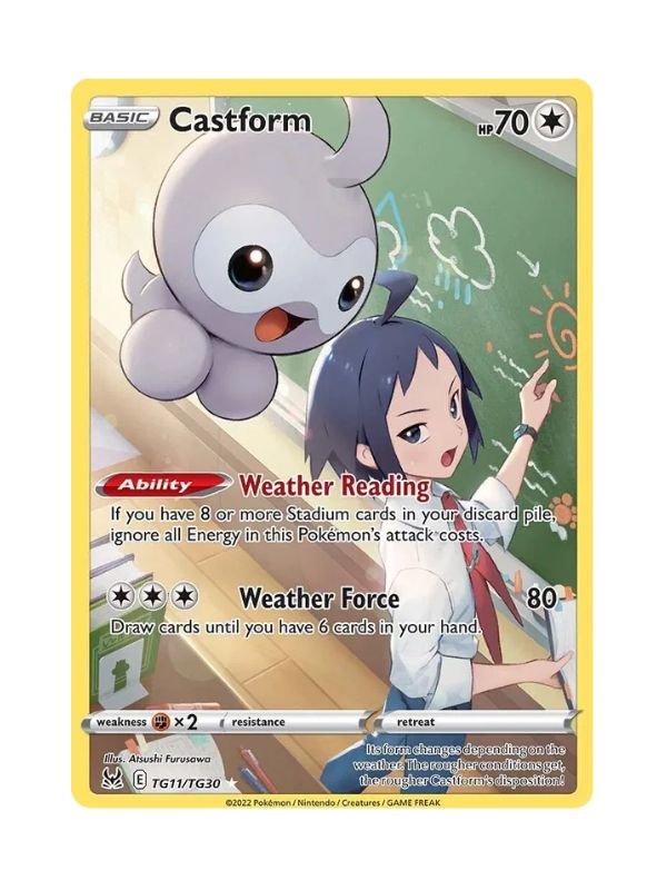 Castform (LOR TG11) ING