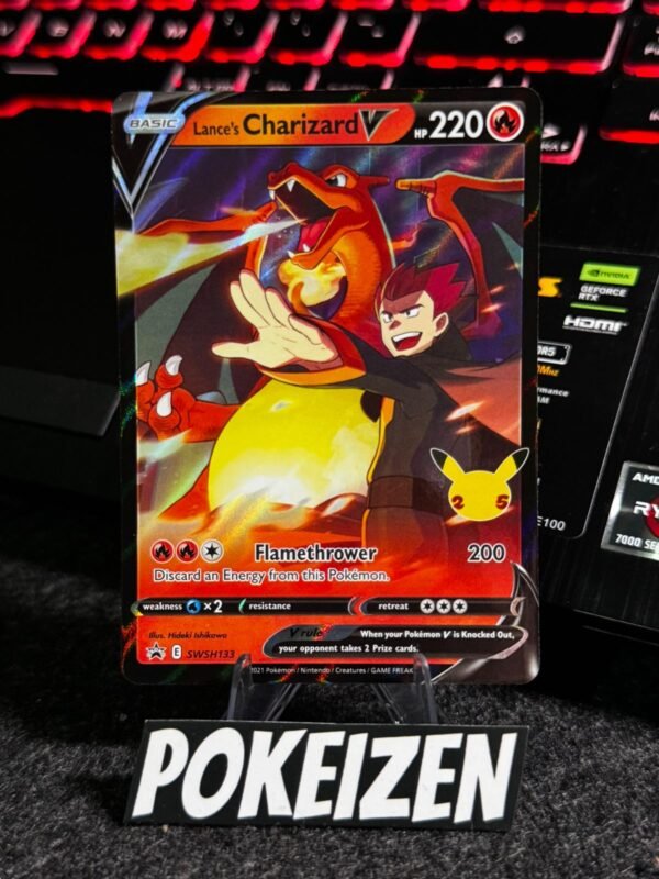 Lance's Charizard V (SWSH 133) ING