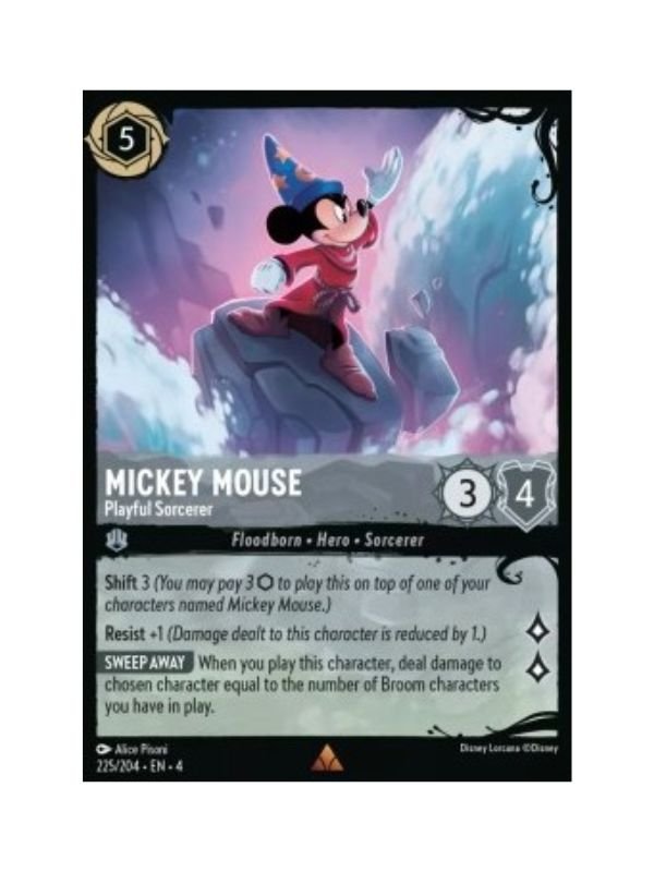 Mickey Mouse - Playful Sorcerer #225 Ursula's Return (FOIL) ING