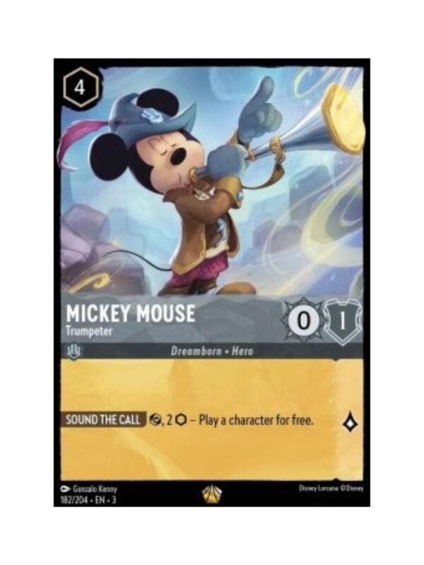 Mickey Mouse - Trumpeter (V.1) #182 Into the Inklands ING