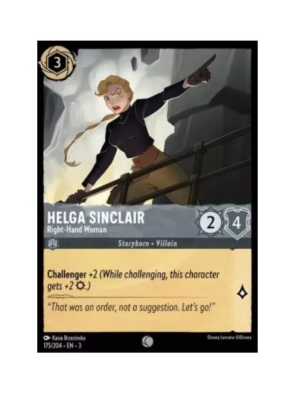 Helga Sinclair - Right-Hand Woman #175 Into the Inklands (FOIL) ING