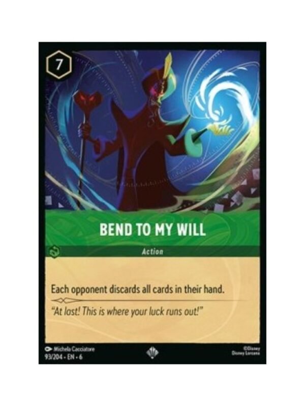 Bend to My Will #93 Azurite Sea ING