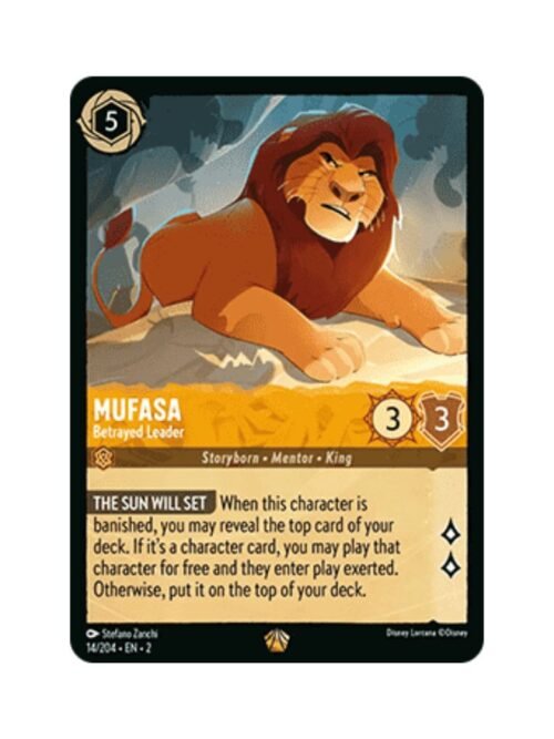 Mufasa - Betrayed Leader #14 Rise of the Floodborn (FOIL) ING