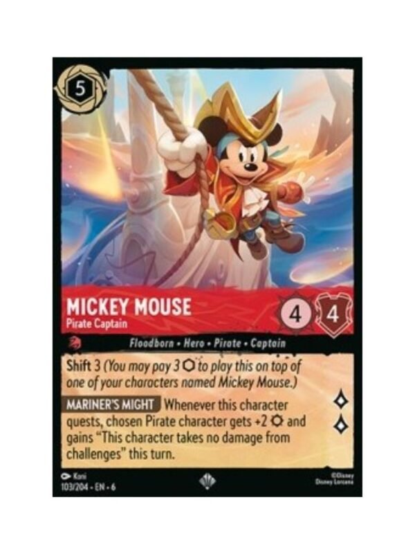 Mickey Mouse - Pirate Captain #103 Azurite Sea ING