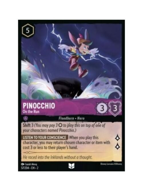 Pinocchio - On the Run #57 Rise of the Floodborn (FOIL) ING