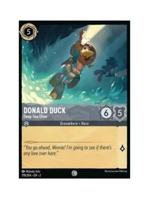 Donald Duck - Deep-Sea Diver #178 Rise of the Floodborn (FOIL) ING