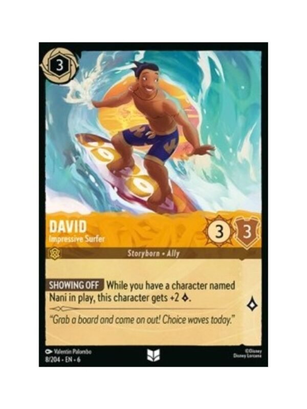 David - Impressive Surfer #8 Azurite Sea ING