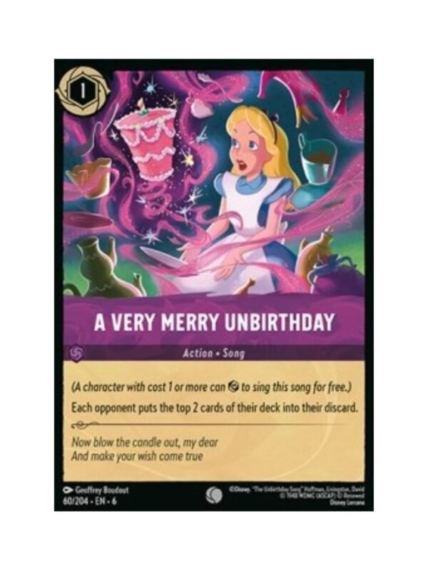 A Very Merry Unbirthday #60 Azurite Sea (FOIL) ING