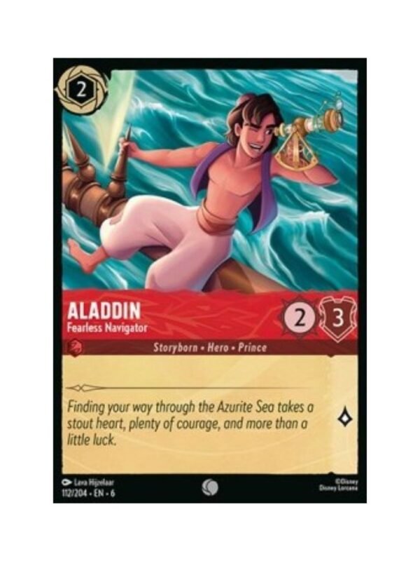 Aladdin - Fearless Navigator #112 Azurite Sea (FOIL) ING
