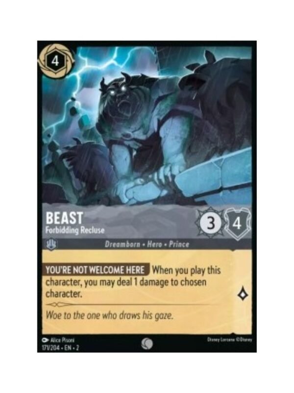 Beast - Forbidding Recluse #171 Rise of the Floodborn (FOIL) ING