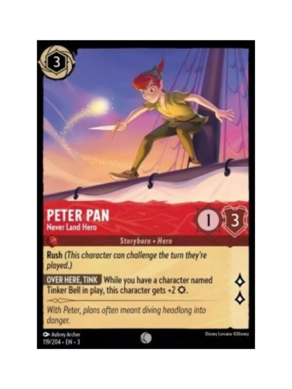 Peter Pan - Never Land Hero #119 Into the Inklands ING