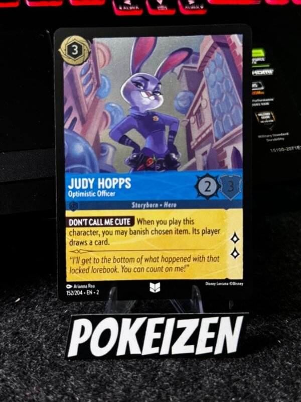 Judy Hopps - Optimistic Officer #152 Rise of the Floodborn (FOIL) ING