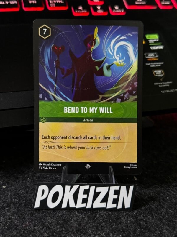 Bend to My Will #93 Azurite Sea ING