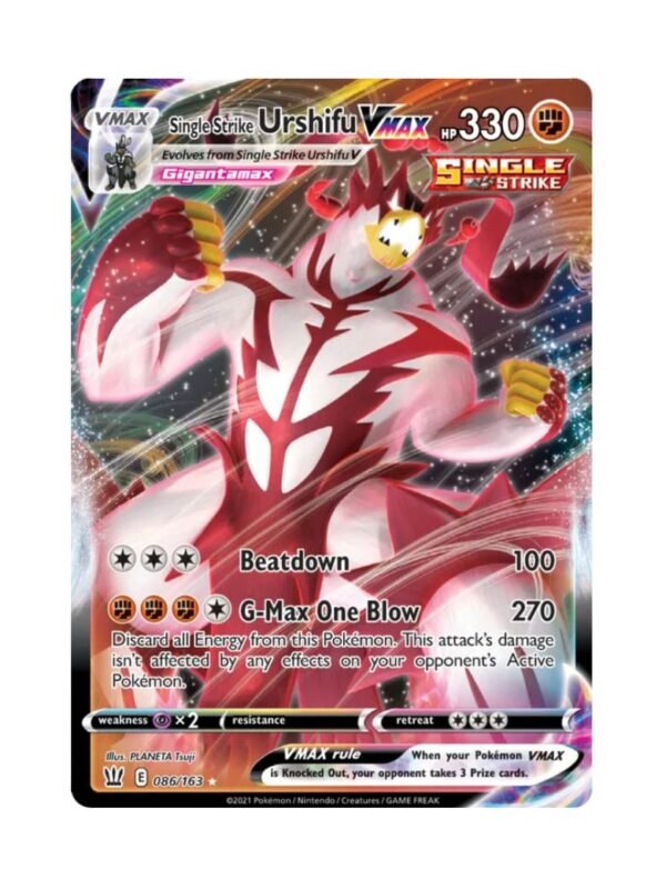Single Strike Urshifu VMAX (BST 86)rido es de 2560 píxeles. Single Strike Urshifu VMAX (BST 86) ING