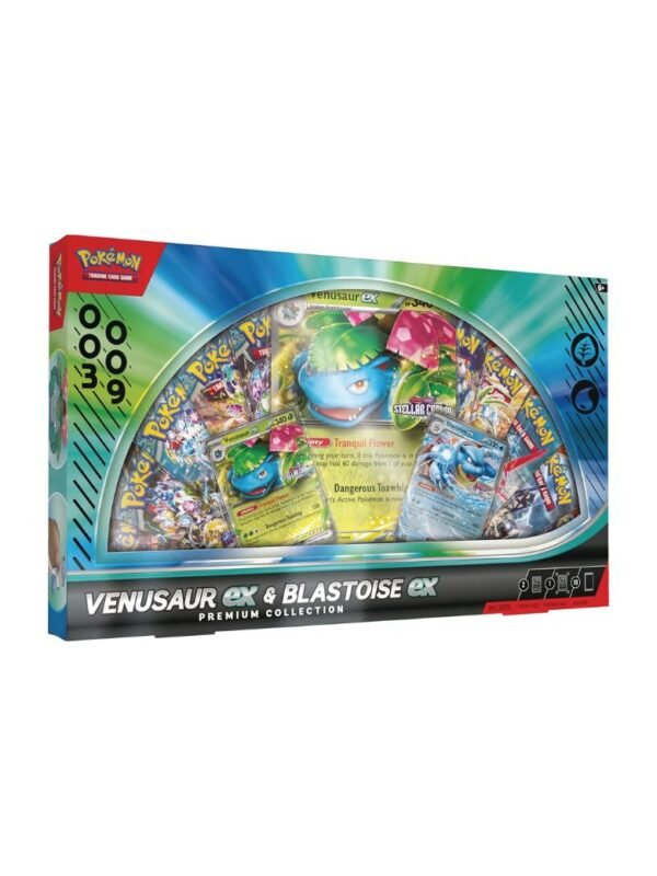 Venusaur ex & Blastoise ex Premium Collection Venusaur ex & Blastoise ex Premium Collection