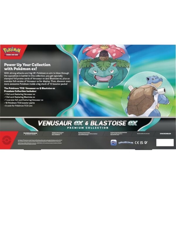 Venusaur ex & Blastoise ex Premium Collection Venusaur ex & Blastoise ex Premium Collection