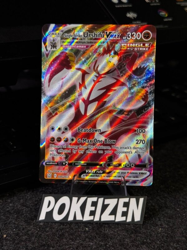 Single Strike Urshifu VMAX (BST 86) Single Strike Urshifu VMAX (BST 86) ING