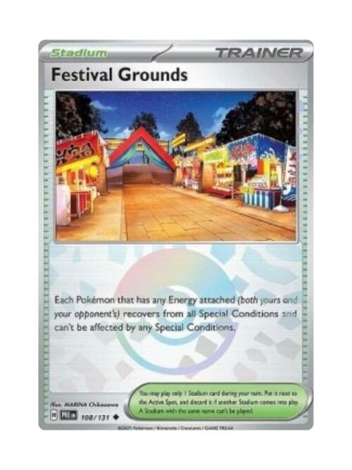 Festival Grounds (PRE 108) (Poke Ball) ING Festival Grounds (PRE 108) (Poke Ball) ING