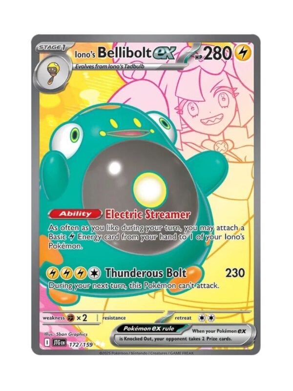 Iono's Bellibolt ex (JTG 172) ING