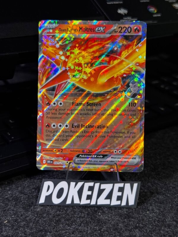 Team Rocket's Moltres ex (DRI 031) ING