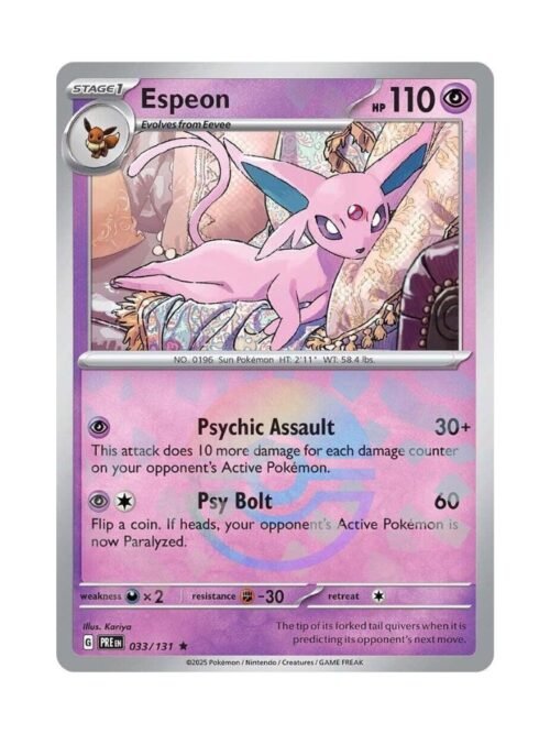 Espeon (PRE 033) (Poke Ball) ING