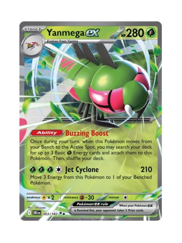 Yanmega ex (DRI 003) ING