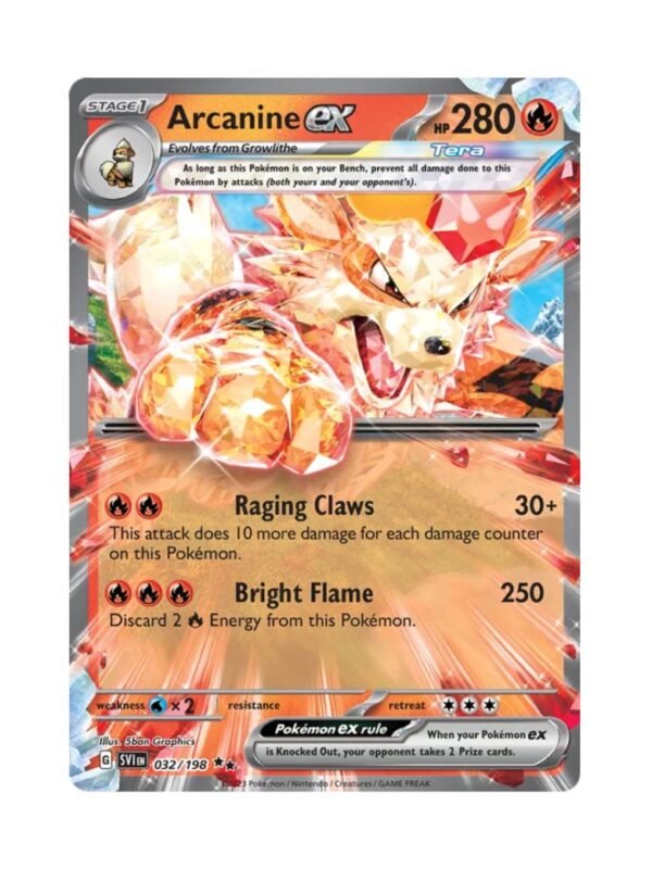 Arcanine ex (SVI 032) ING
