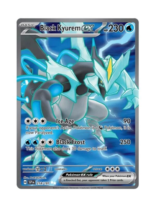 Black Kyurem ex (SSP 218) ING