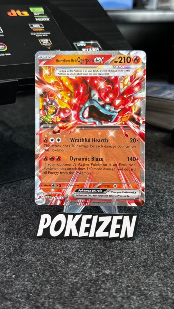 Hearthflame Mask Ogerpon ex (TWM 040) ING