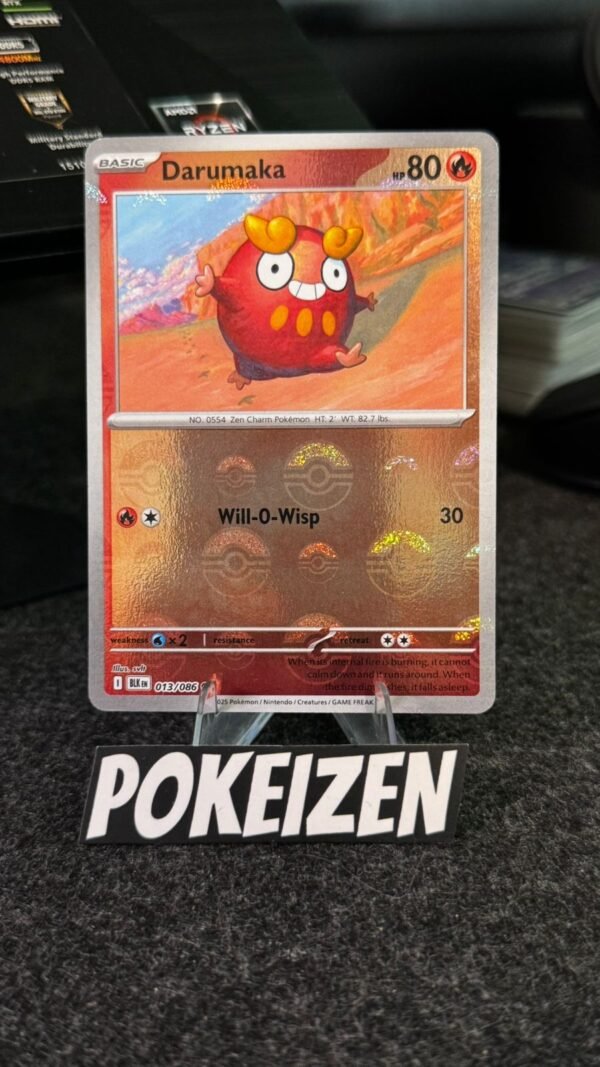 Darumaka (BLK 013) (Poke Ball) ING