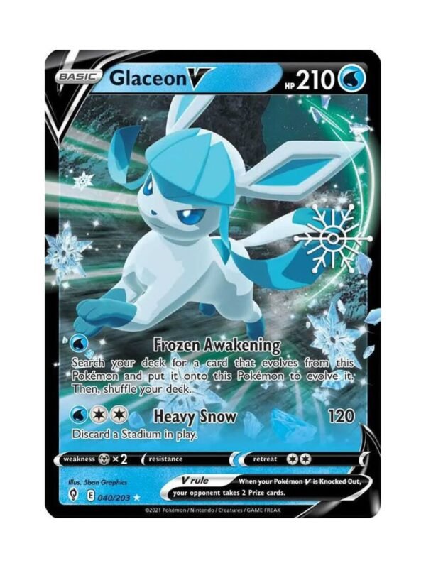 Glaceon V (EVS 040) ING